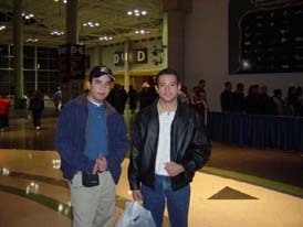 yo y Javier en el Dallas Convention Center